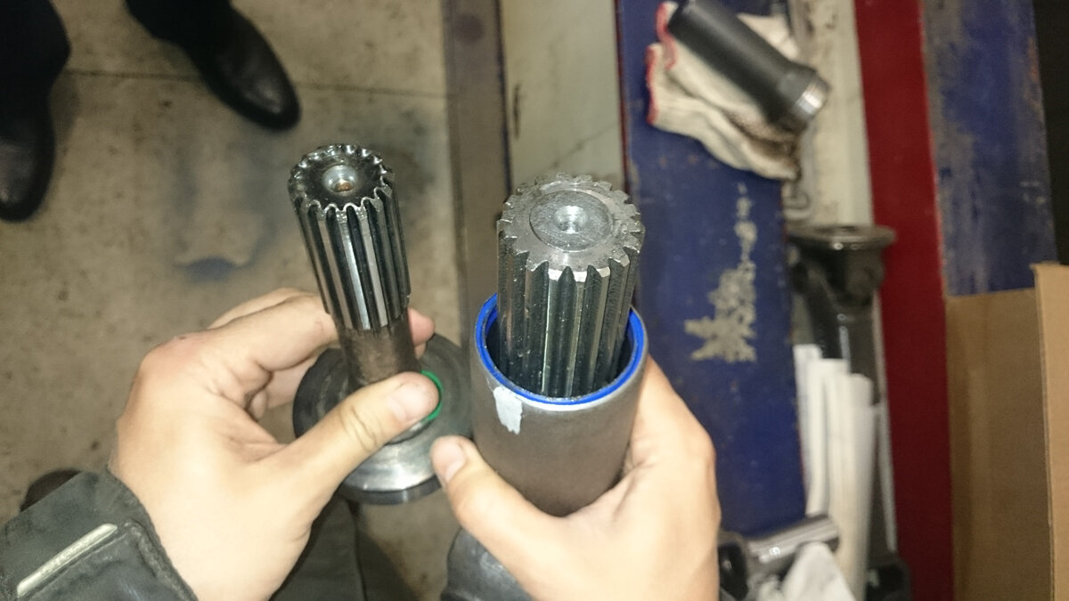 Как восстановить шлицы на кардане? | Ремонт карданных валов в Перми | Дзен