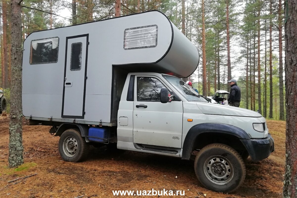 Автодом из уаз карго своими руками