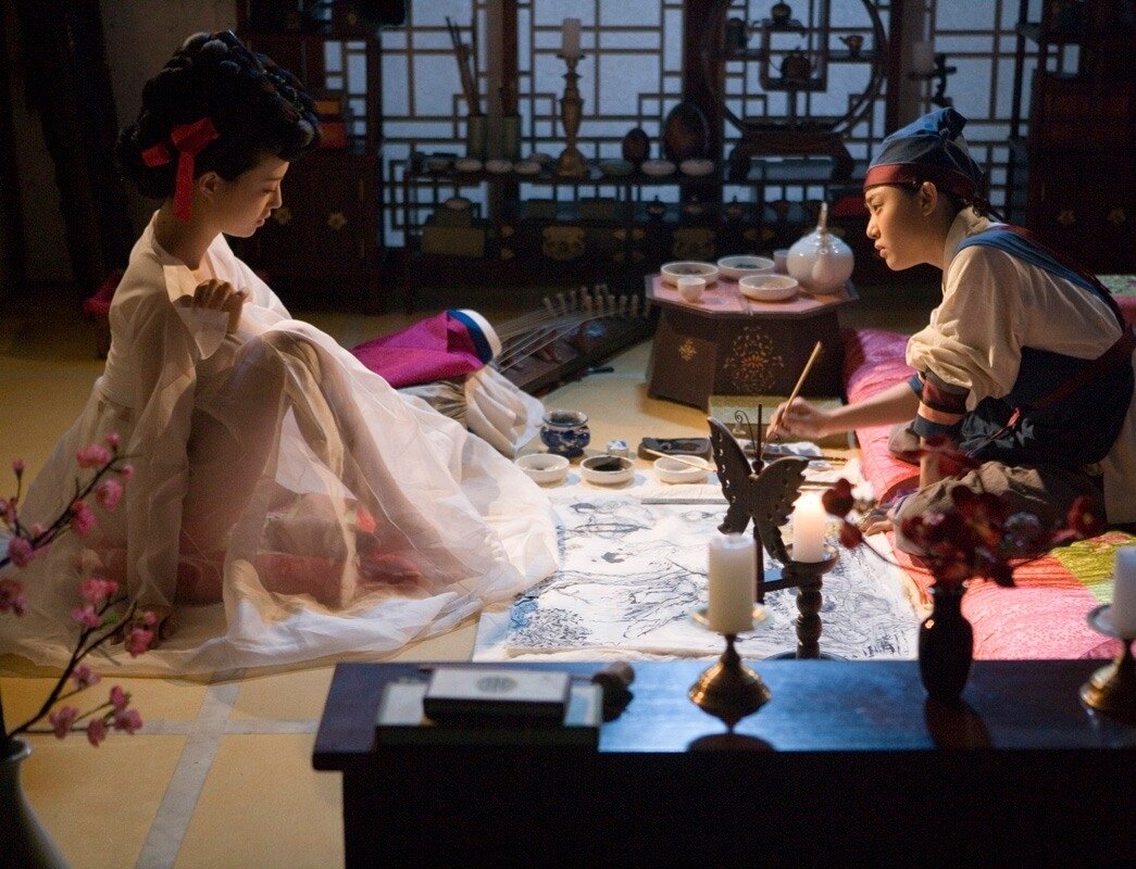 Кадр из "Рисующий ветер" ("Художник ветра")