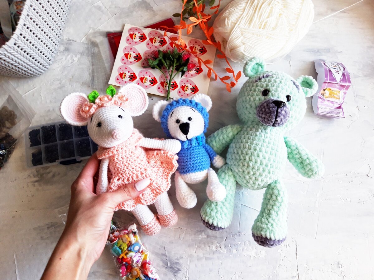 Мои вязаные игрушки 