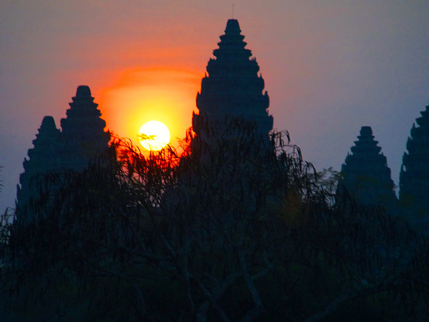 Sunrise at Angkor Wat Temple