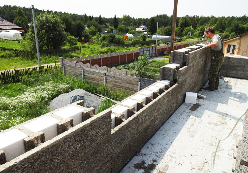 Особенность арболита из-за которой наша стена 