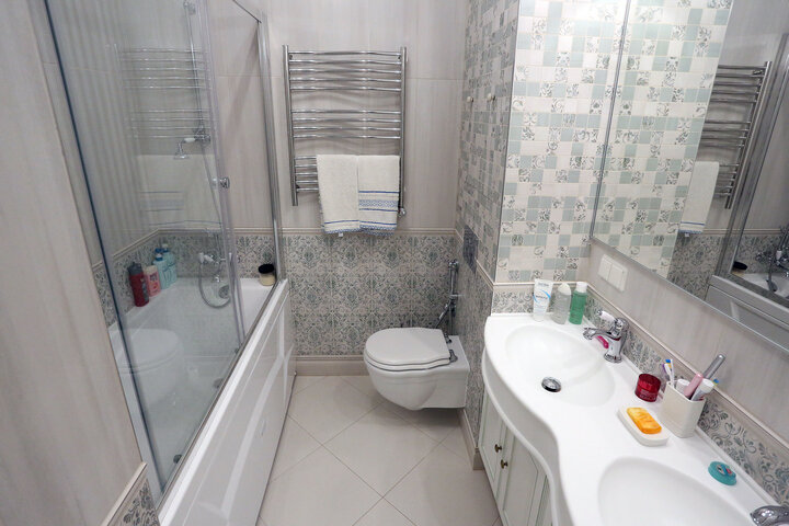 Мозаика выделает короб