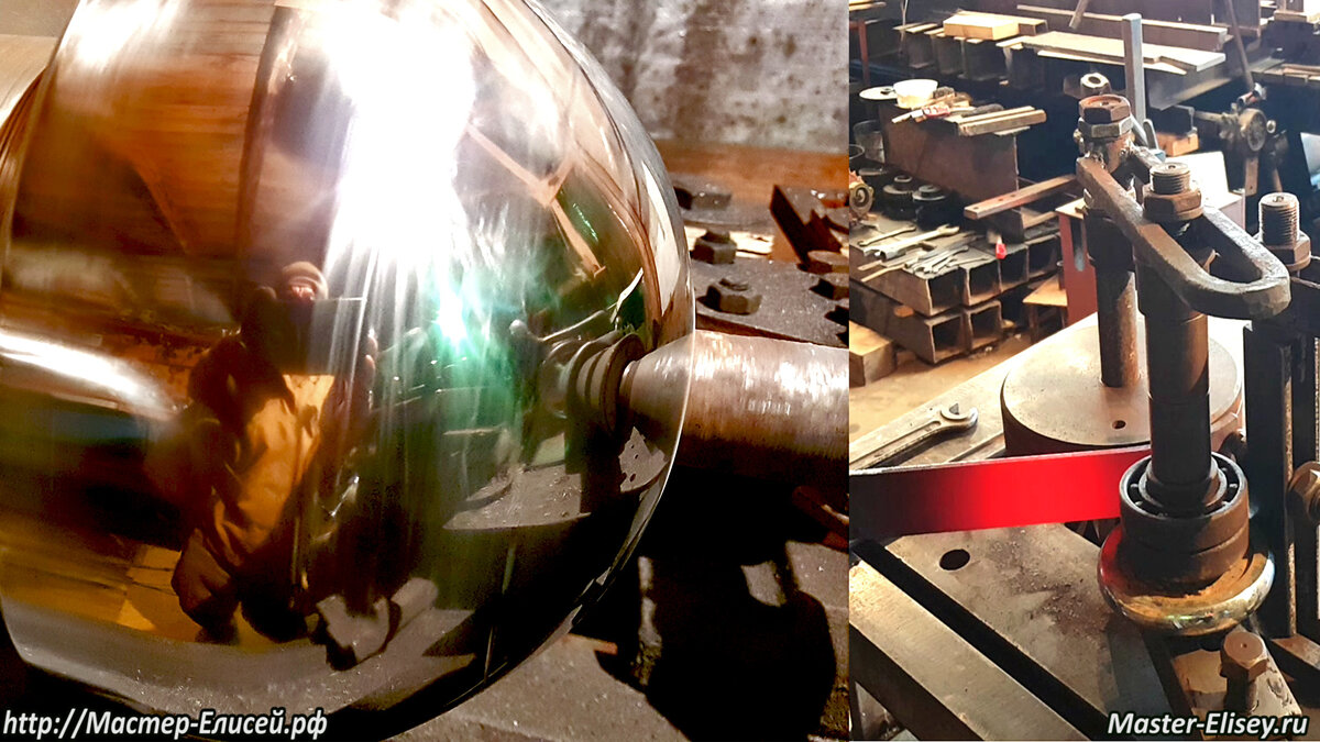 Изготовление матрицы полу сфера