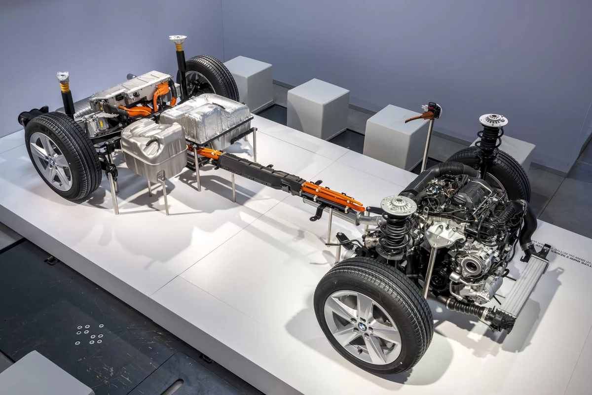 Гибридная установка