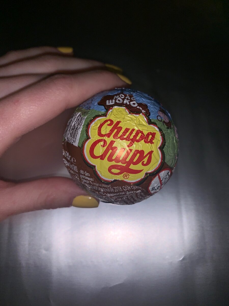 Шоколадные яйца Chupa Chups