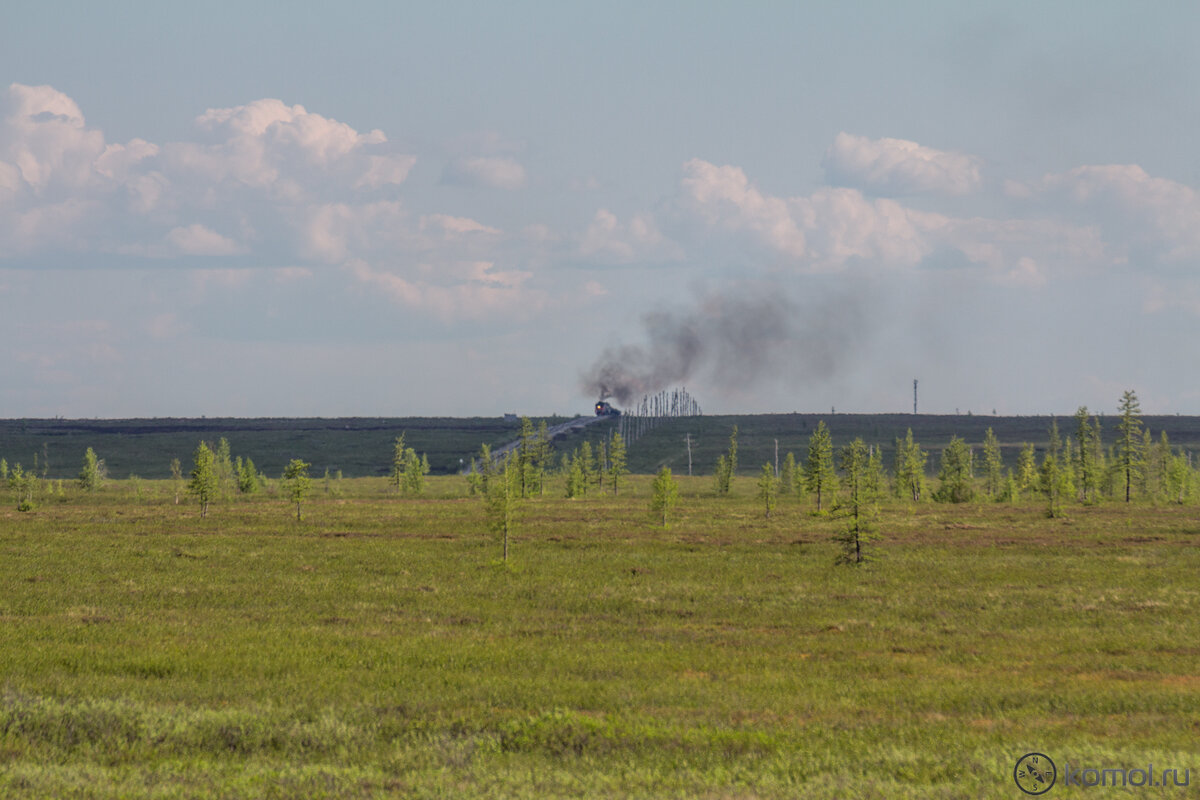 Поезд в тундре