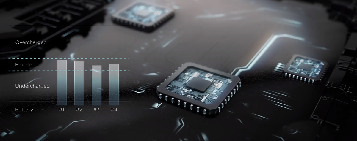 Выравнивание заряда по всем соединенным аккумуляторам приводит к повышению надежности и снижению общих эксплуатационных затрат