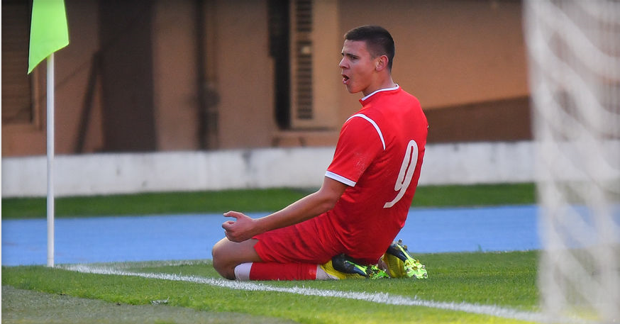 Давид Тошевски. Источник: https://www.gol.mk/fudbal/ruski-rostov-so-bogata-ponuda-go-bara-toshevski-od-rabotnichki