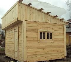 Простая односкатная кровля. 