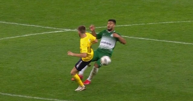 Момент из матча