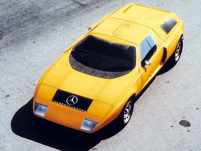 Mercedes-Benz C111 1969 года - Вот что нужно увидеть
