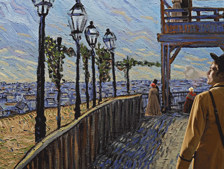 При создании этой сцены задний план пришлось изменить