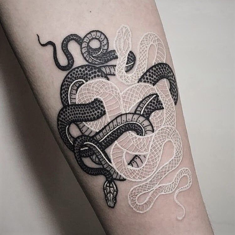 Пигмент КРАСКА Tattoo Ink Белая Зима