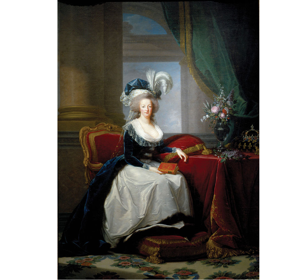 Мария Антуанетта, Мари Элизабет Луиза Виже-Лебрён,1788. (сс) Wikimedia Commons