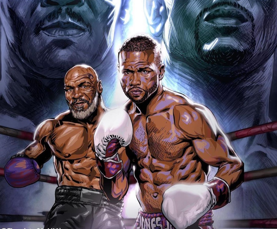 Тайсон против роя. Mike Tyson vs. Roy Jones Jr.