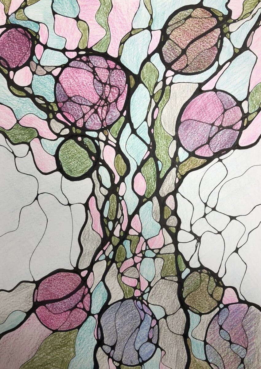 Алгоритм Нейродрево. Рисунок клиента. Фото из личного архива.