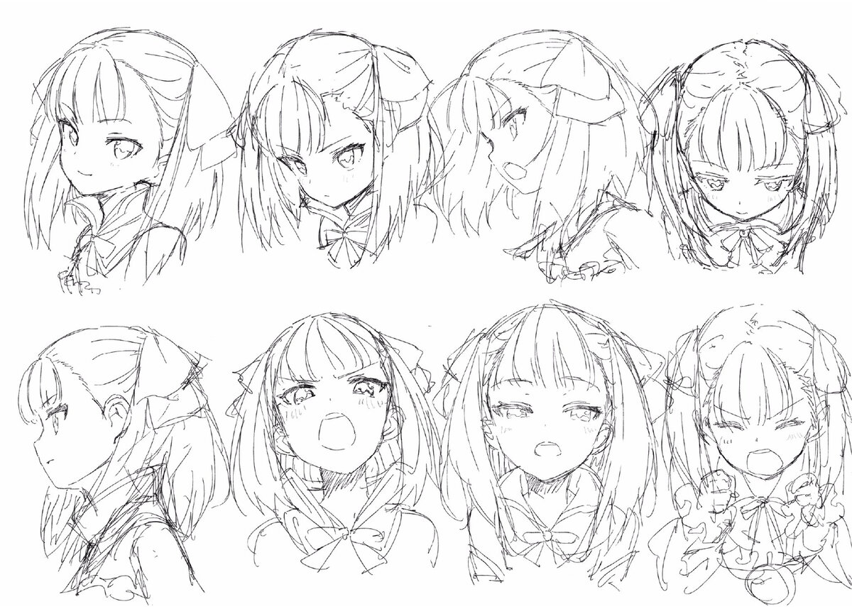 Наброски персонажа