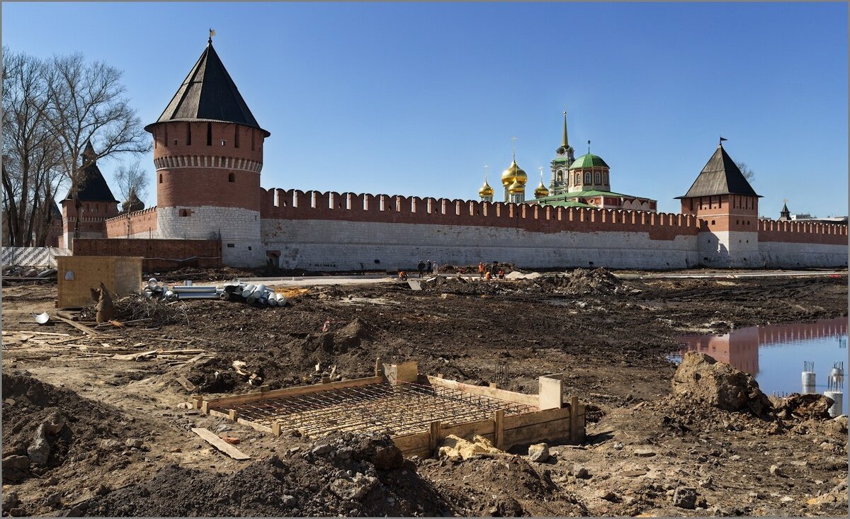 тульский кремль набережная