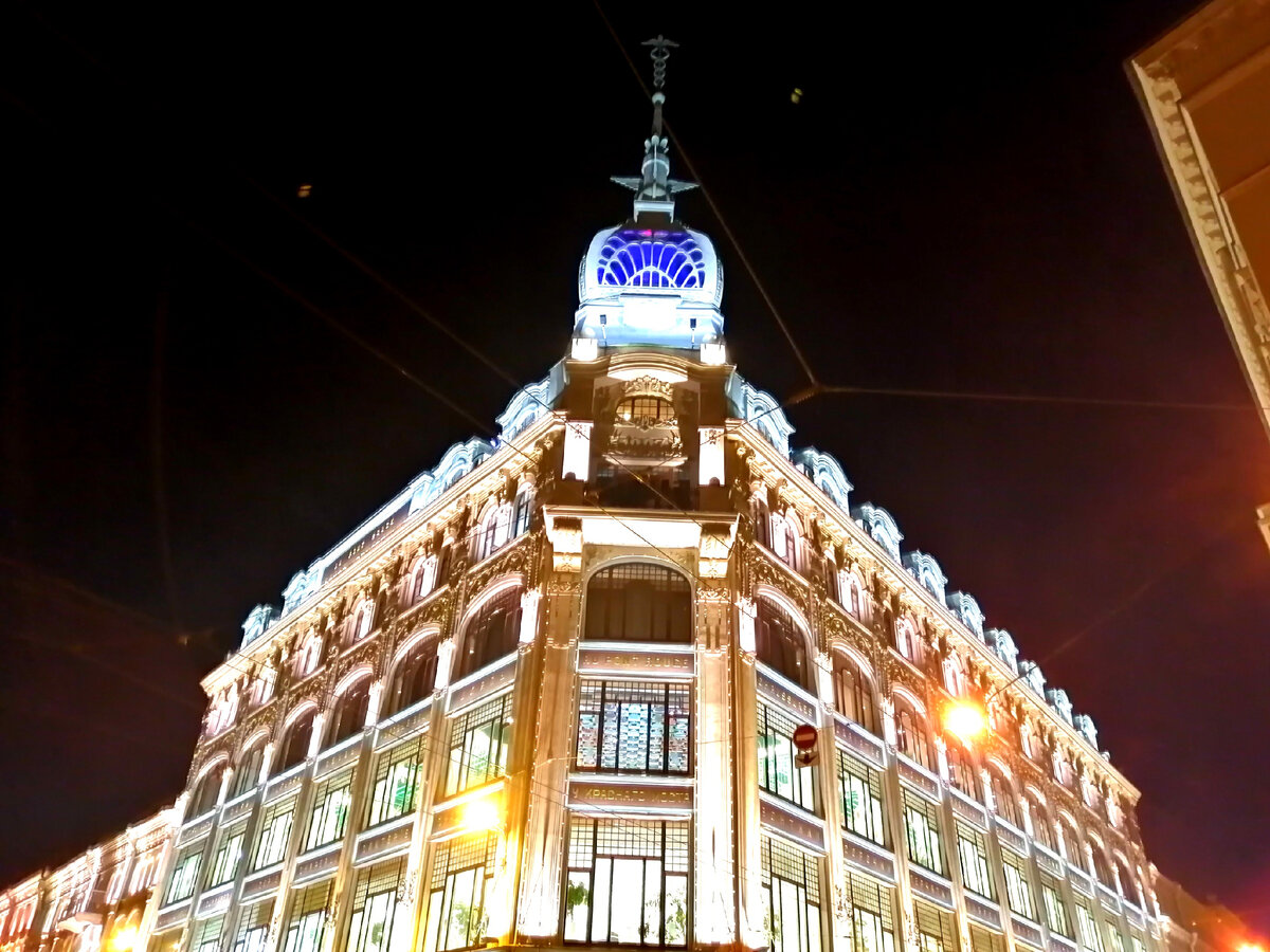 Ночной Петербург. август 2021