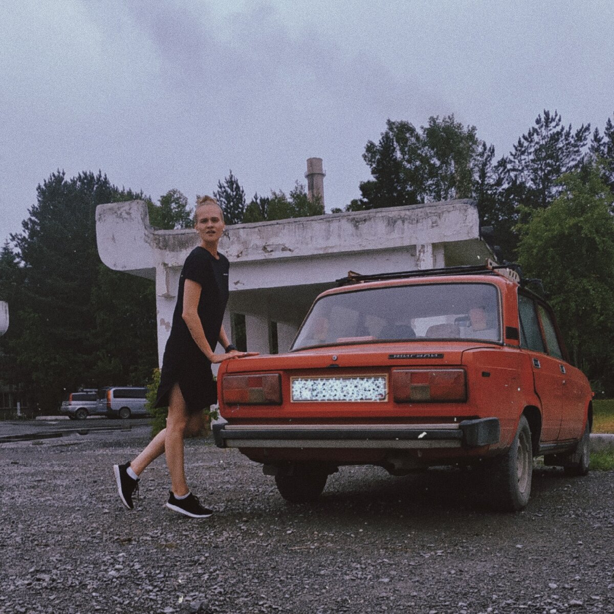 Я и случайный старенький Жигуль