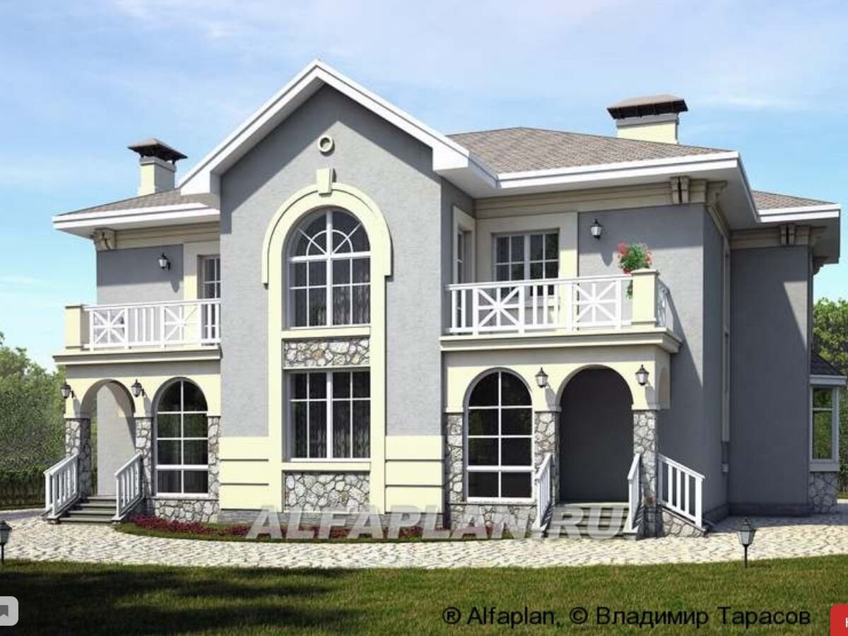 НА СЛАЙД-ШОУ 4 ФОТО: Проект загородного дома "Родное сердце" 130А, 278 м2