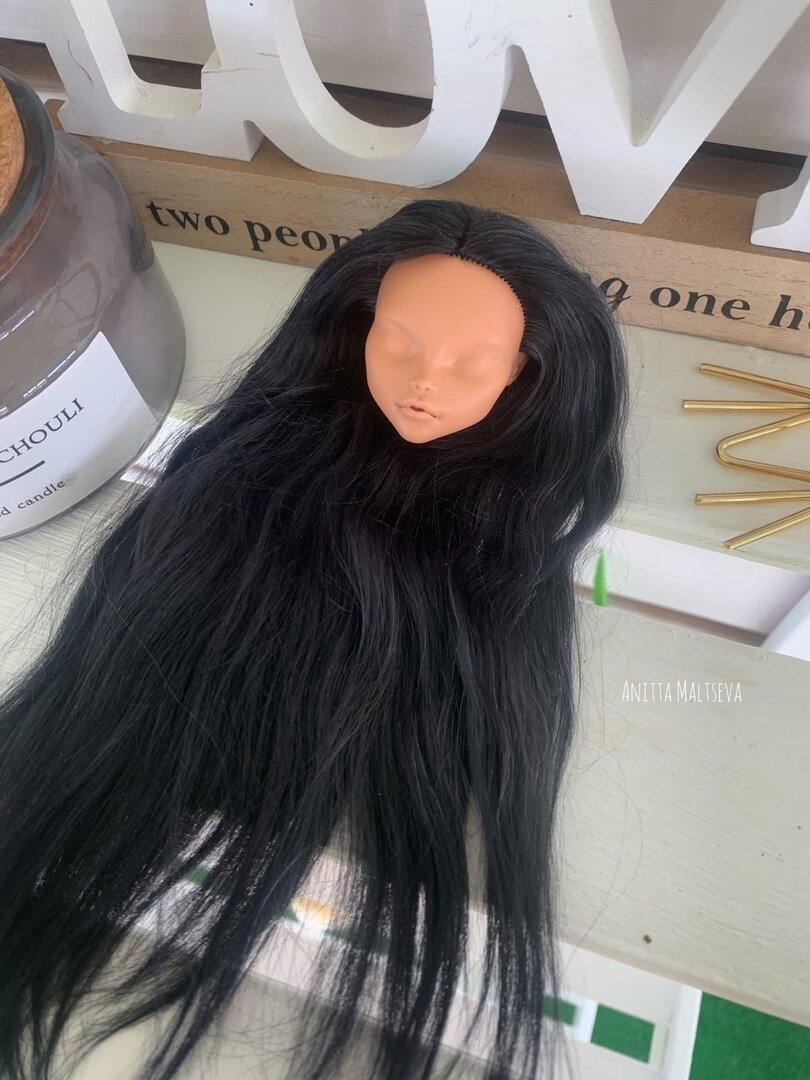 Малышка обзавелась новыми волосами