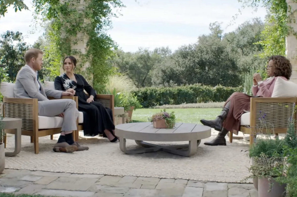 интервью Меган и Гарри у Опры Уинфри