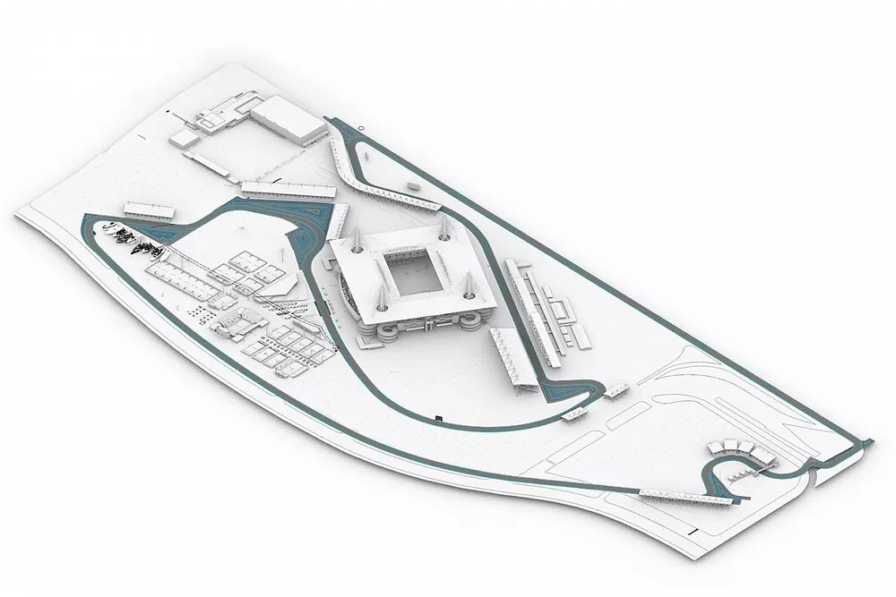 Схема бушующей трассы