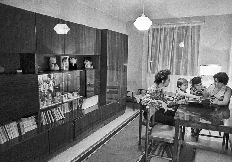 Квартира в СССР. Фото: открытый источник.