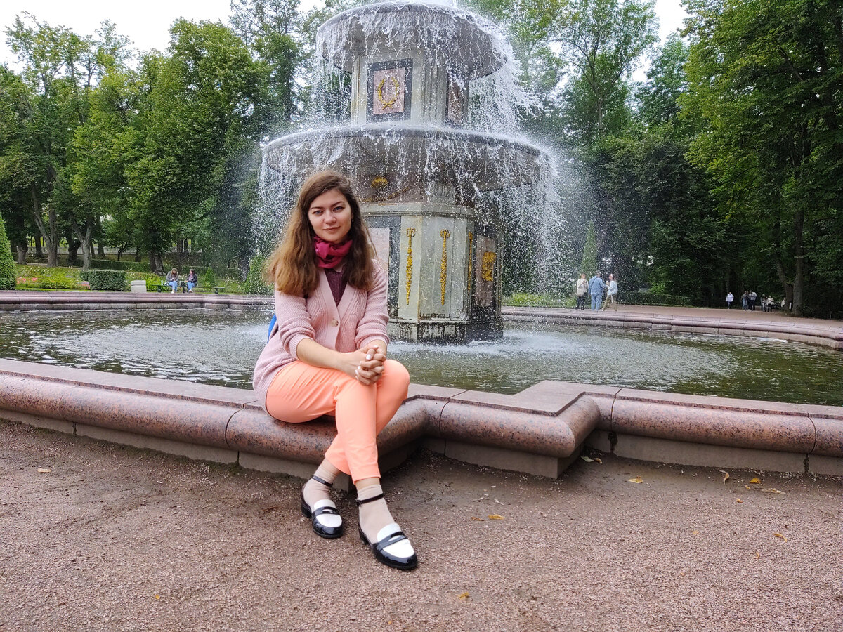 Питер, сентябрь 2020 - я в любимом кардигане