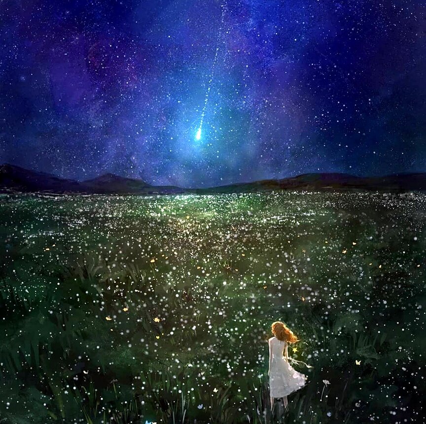 Средь мира суеты, в мерцании светил Одной звезды я сердцем повторяю Имя...
И духом и душой её я возлюбил, Надежду и спасение дарит она поныне...