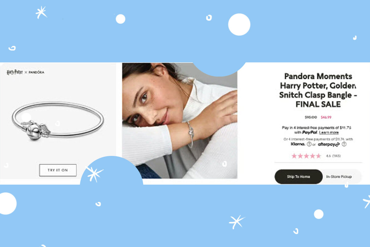 Pandora store pick up hot sale