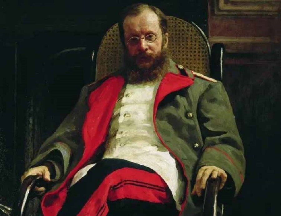 И. Е. Репин, «Цезарь Антонович Кюи», 1890 г.
