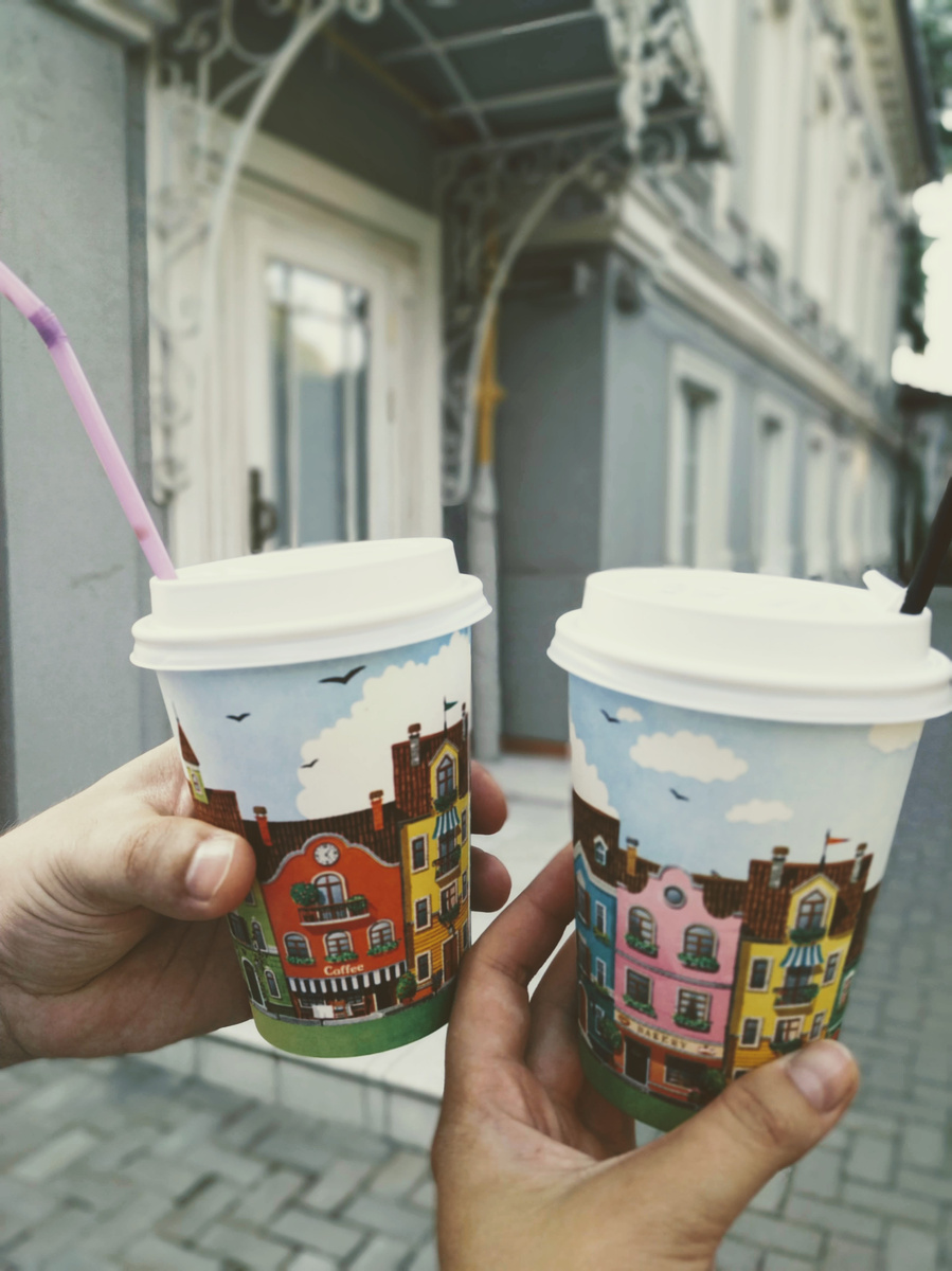 Кофе из кофейни "Фрекен Бок". Таганрог 