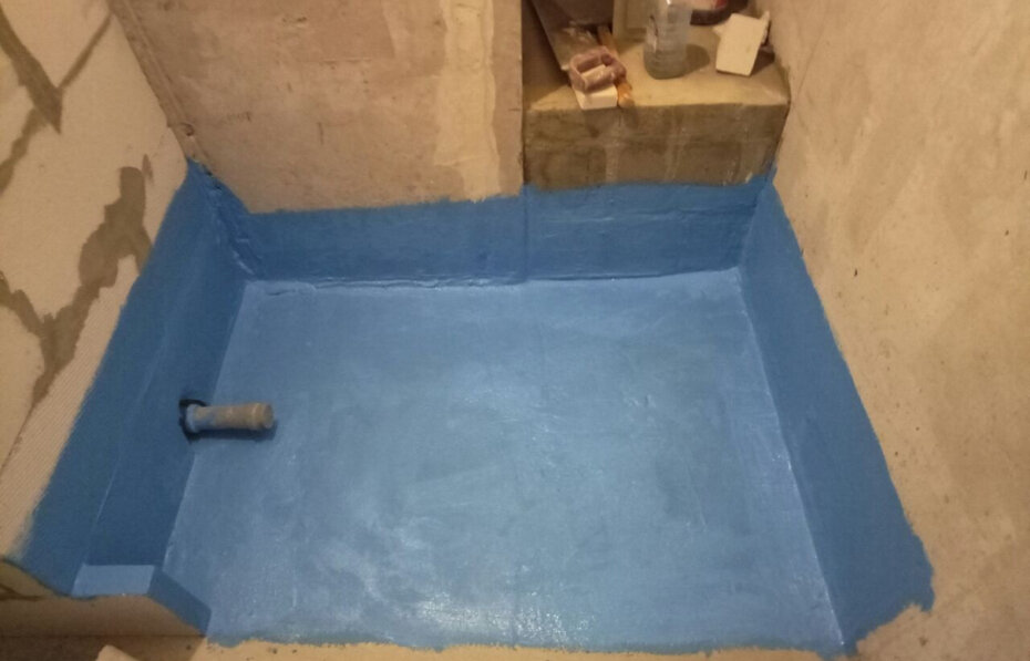 Гидроизоляция пола в ванной