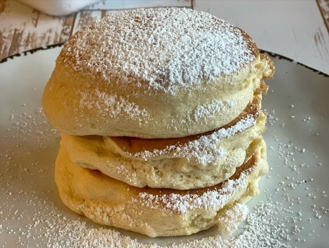 Панкейки с кокосовой стружкой