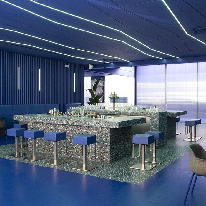 Плитка в имитации венецианского терраццо