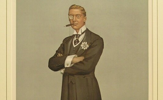 Картина с изображением Джозефа Остина Чемберлена. Источник: wikimedia.org