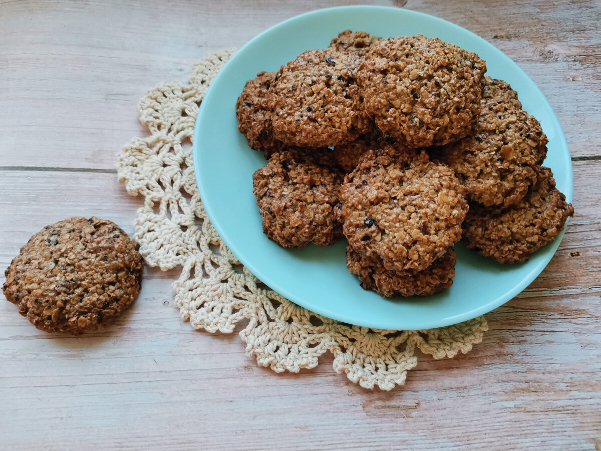 Монастырская кухня овсяное печенье