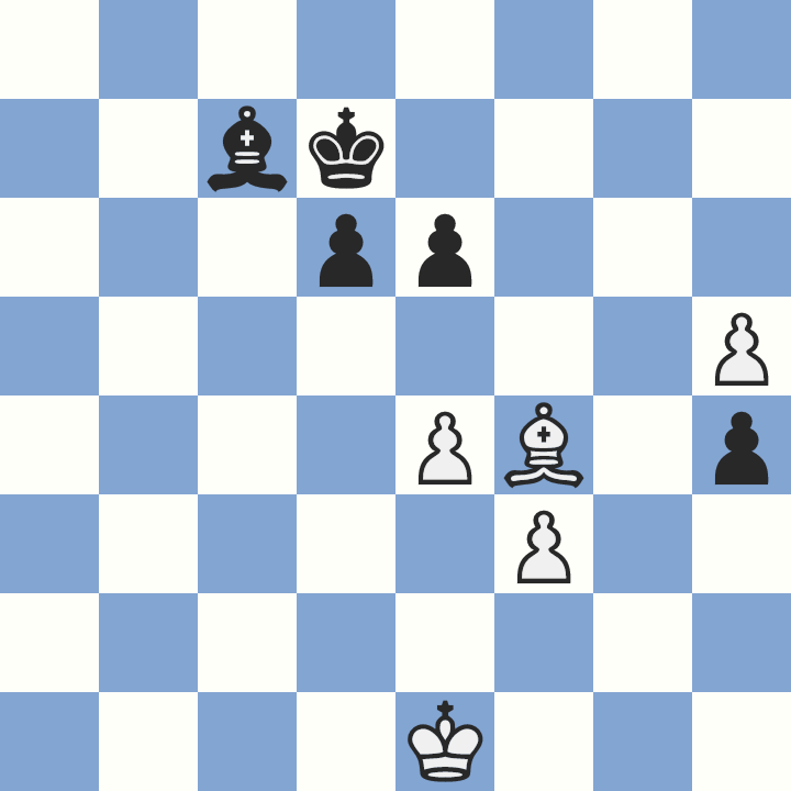 Ход белых. Выигрыш.