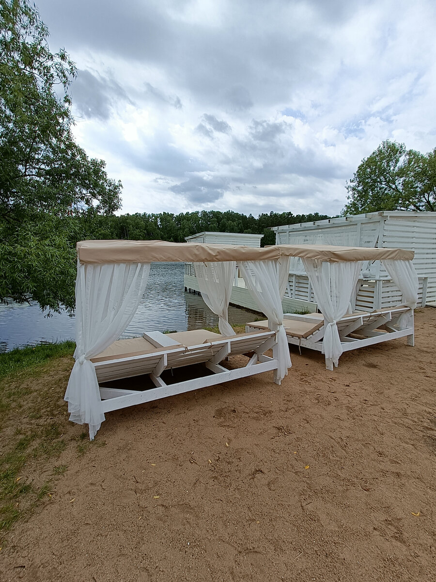 Пляж в Сосновом бору