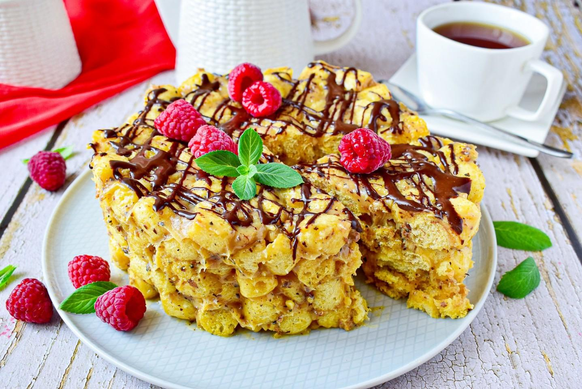 Торт из кукурузных палочек. Из свободных источников