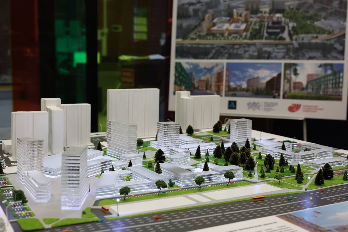 Это макет будущего грандиозного объекта, который должен стать архитектурным украшением Челябинска. Фото: gubernator74.ru