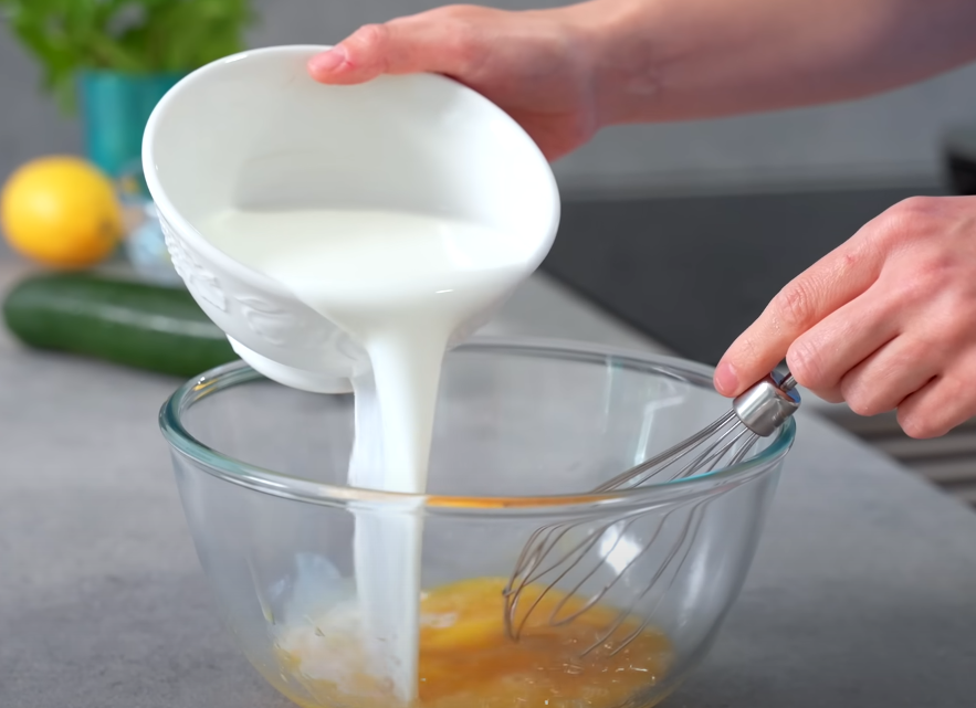 Простой рецепт блинчиков из кабачков