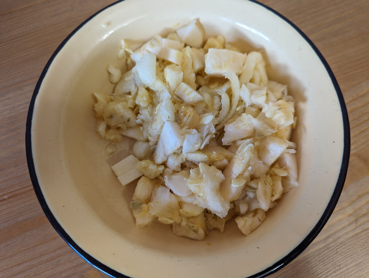 Оставшаяся мякоть :)