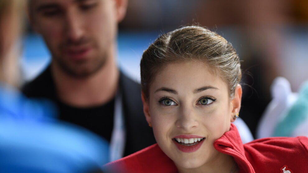    Алена Косторная на Гран-При Франции победила Загитову в 2019 году. Фото: GLOBAL LOOK PRESS