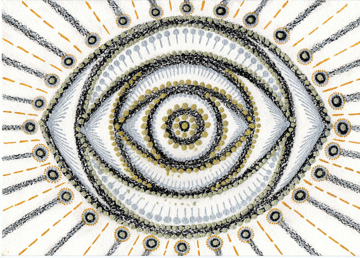 Единая Молитва Мира. Картина Клары Лотос Пачколиной. Нарисована по идее Лучезарной Алейлы ко звуковому Покаянию.