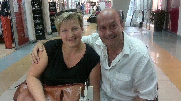  Вячеслав Гришечкин и его любимая Анна. / Фото: www.muzhyazheny.ru