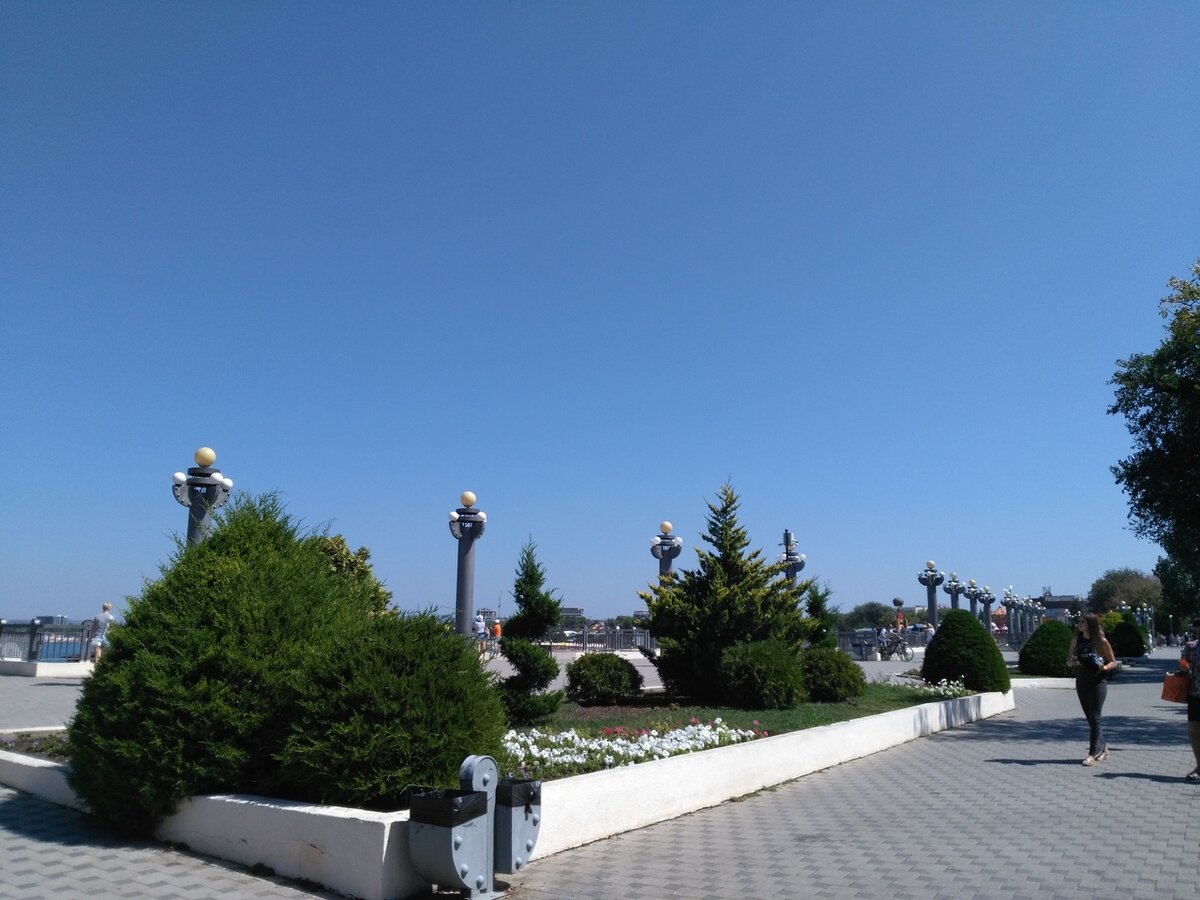 Набережная Анапы. Фото автора.